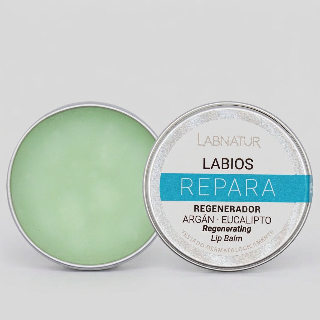 Labnatur Bálsamo Labial de Argán y Eucalipto para Labios Secos 15ml - LABNATUR BIO - cosmética