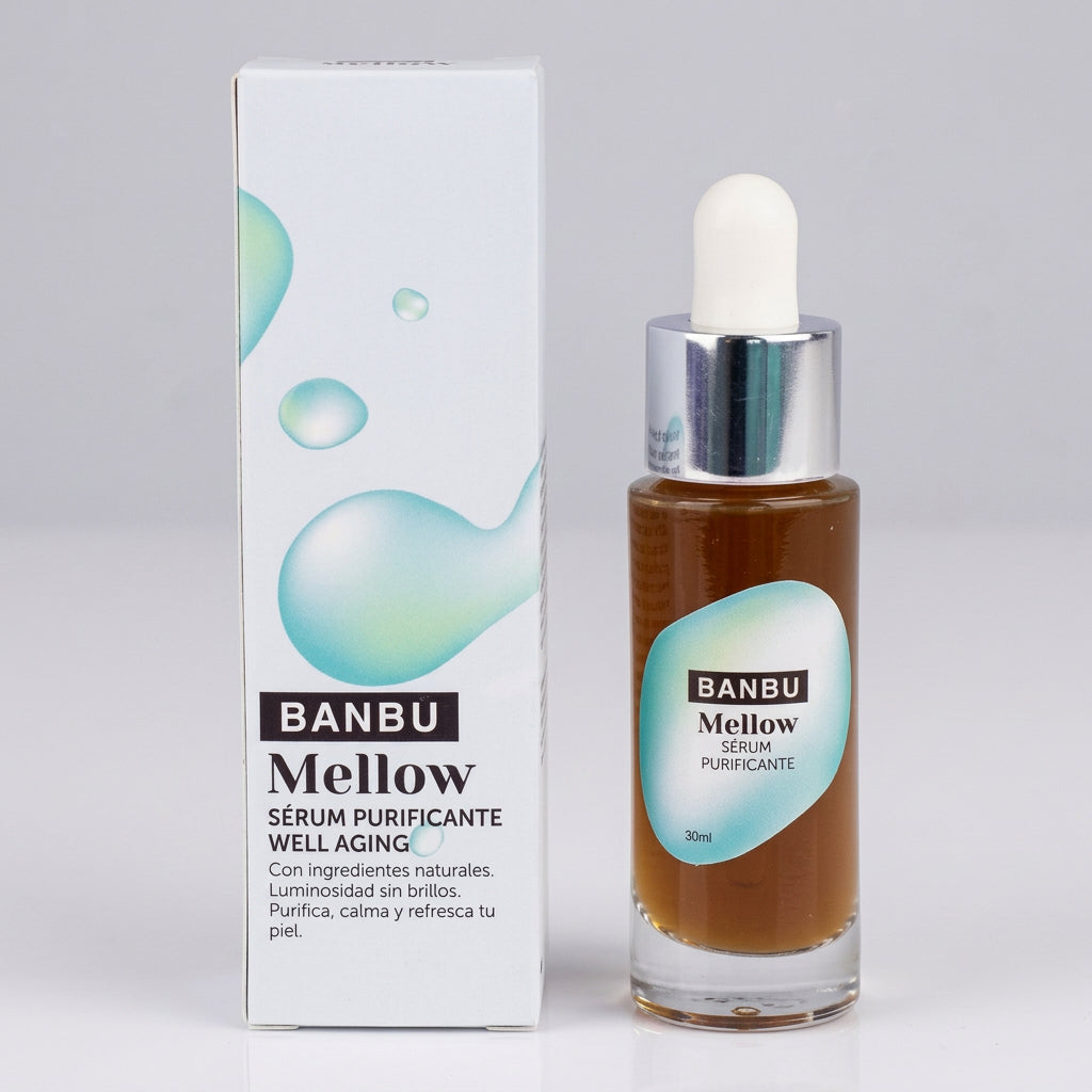 Banbu Sérum Facial Piel Grasa Mellow 30ml - BANBU - cosmética natural