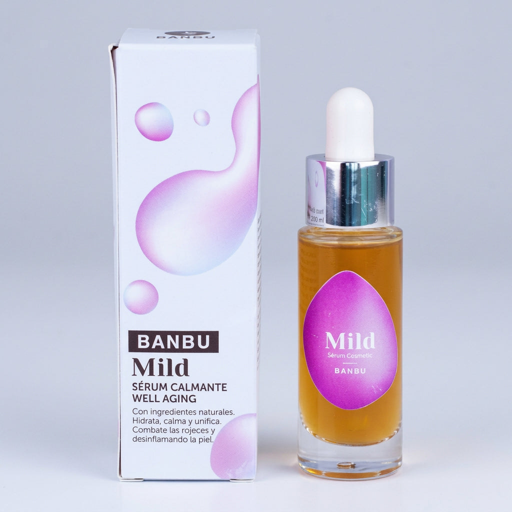 Banbu Sérum Facial Piel Sensible Mild 30ml - BANBU - cosmética natural