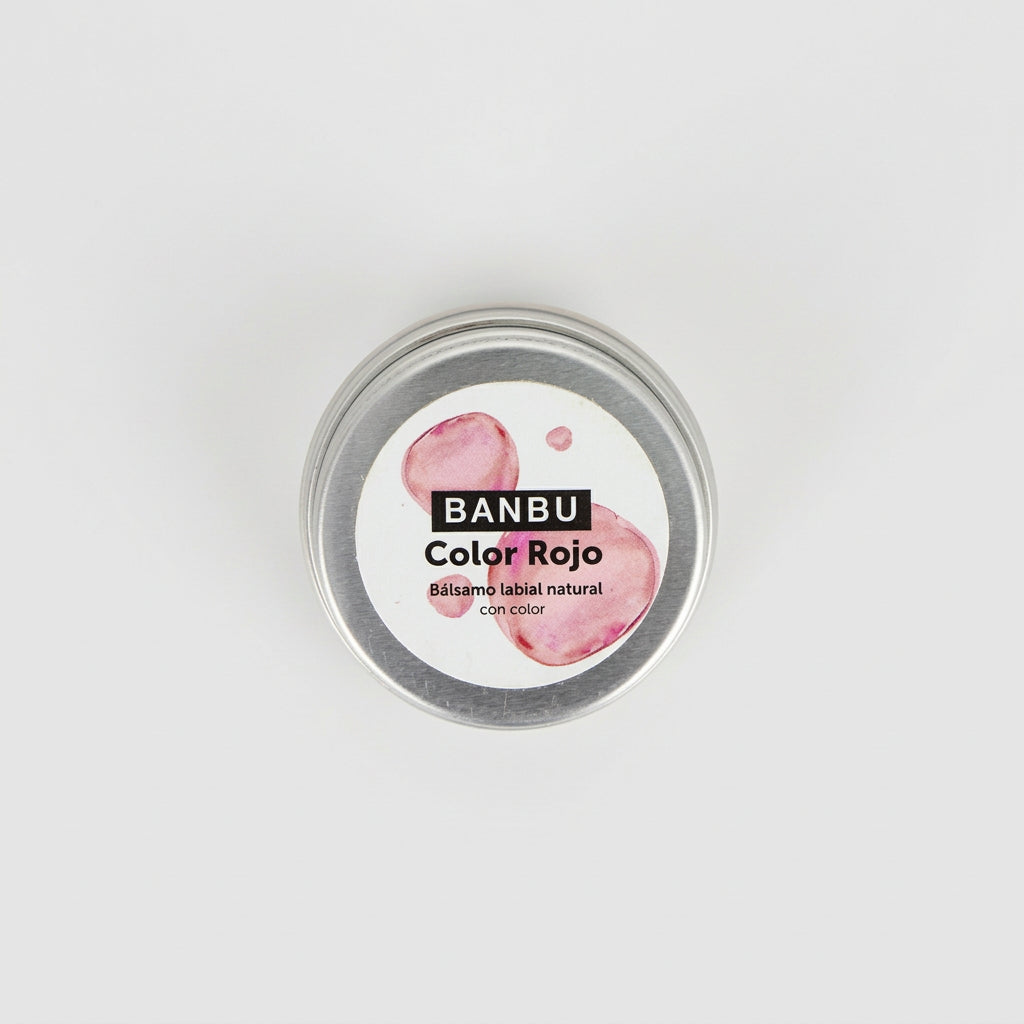 Banbu Bálsamo Labial con Color Fresa 5ml - BANBU - cosmética natural