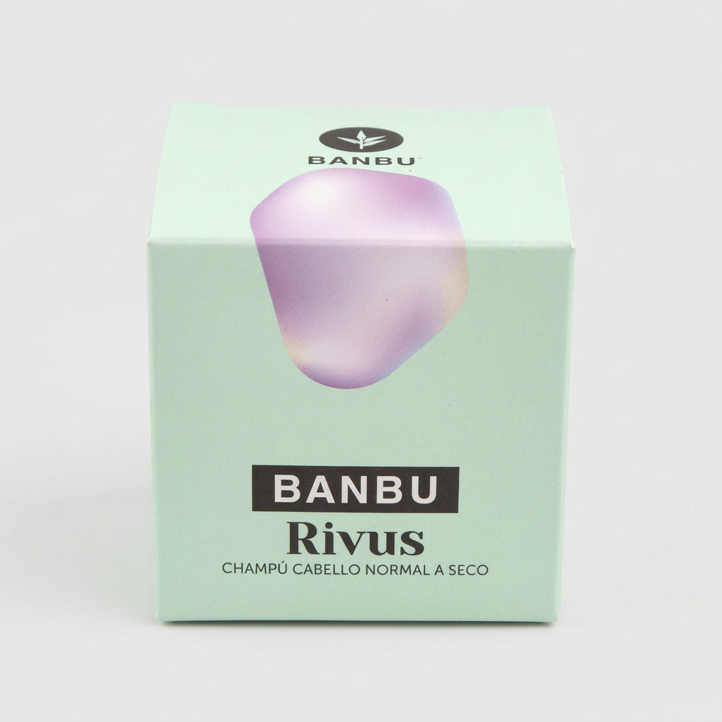 Banbu Champú Sólido Cabello Normal y Seco Rivus 75g - BANBU - cosmética natural