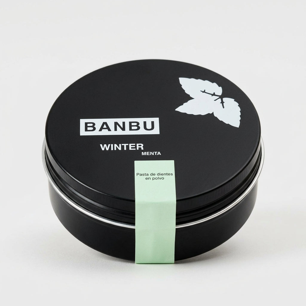 Banbu Pasta de Dientes en Polvo Winter Menta 60g - BANBU - cosmética natural