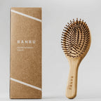 Banbu Cepillo de Pelo de Bambú Redondo - BANBU - cosmética natural
