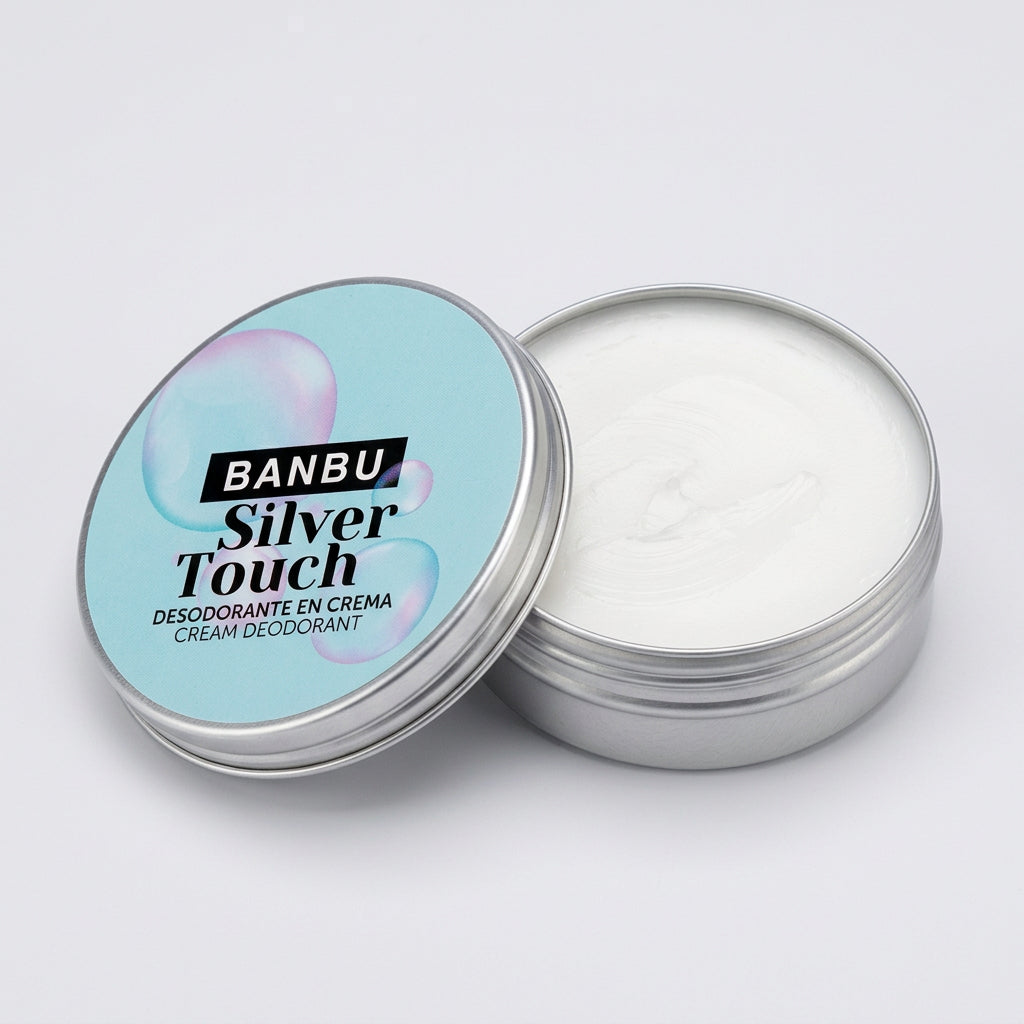 Banbu Desodorante Crema Piel Sensible Silver Touch 65g - BANBU - cosmética natural