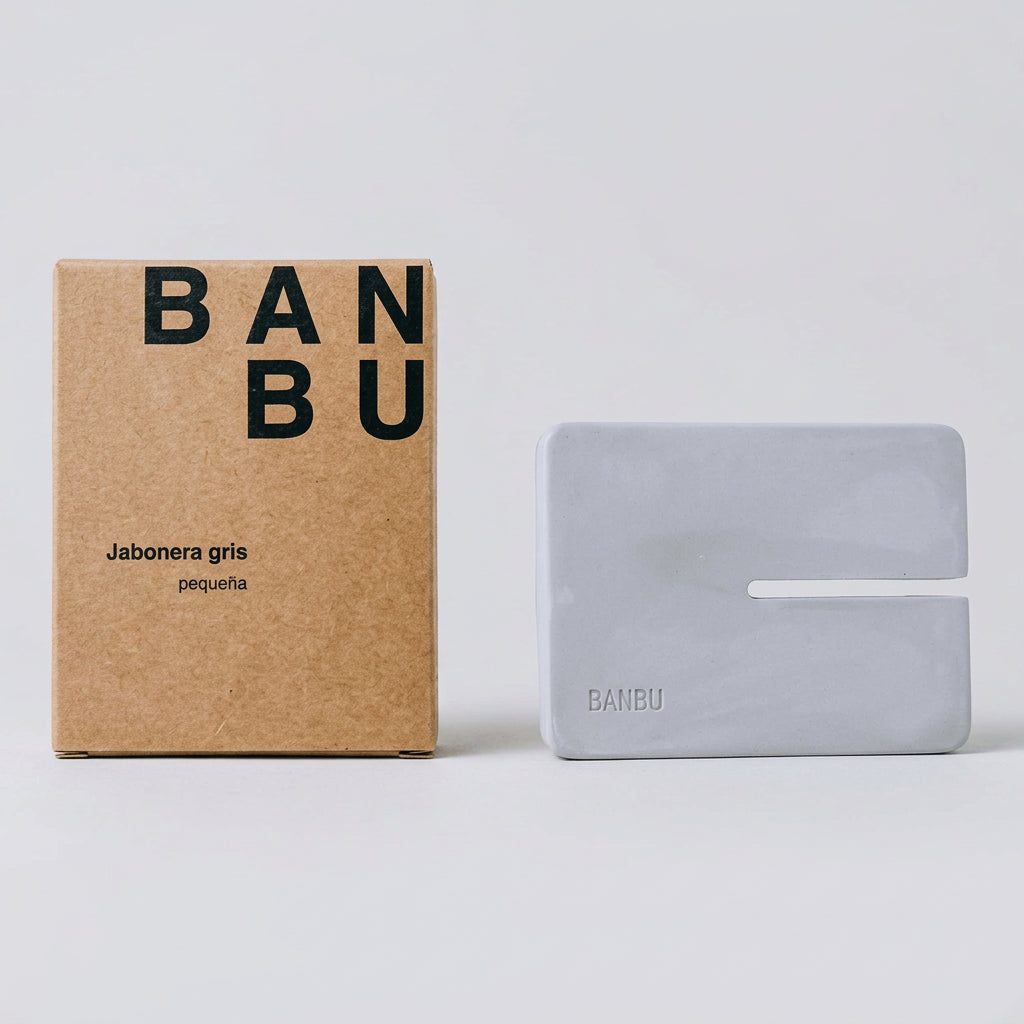 Banbu Jabonera Pequeña Hollow Blanca - BANBU - cosmética natural