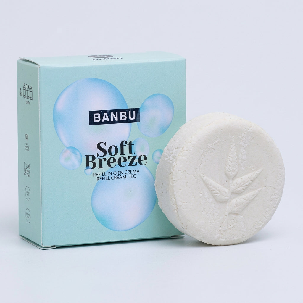 Banbu Recarga Desodorante Crema Soft Breeze 60g - BANBU - cosmética natural