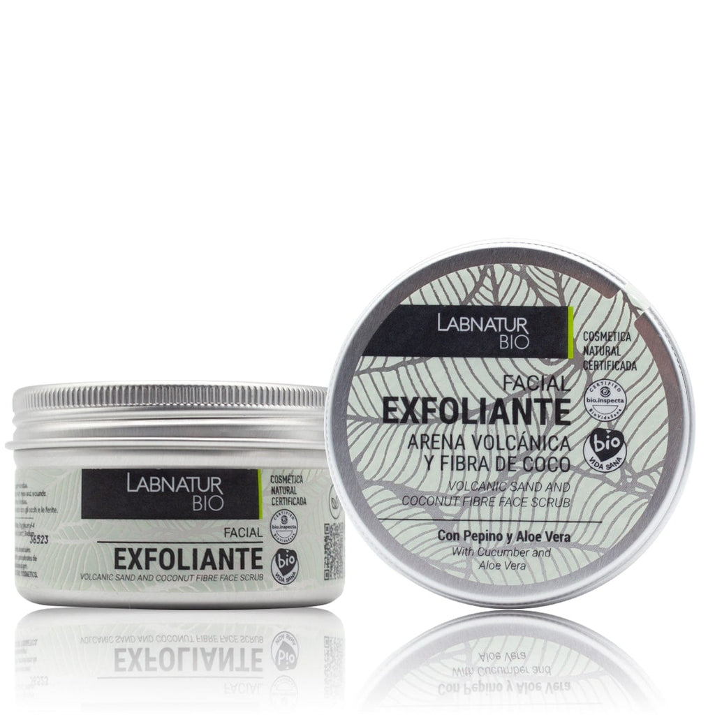 Labnatur Bio Exfoliante Facial de Arena Volcánica y Coco 100ml - LABNATUR BIO - cosmética
