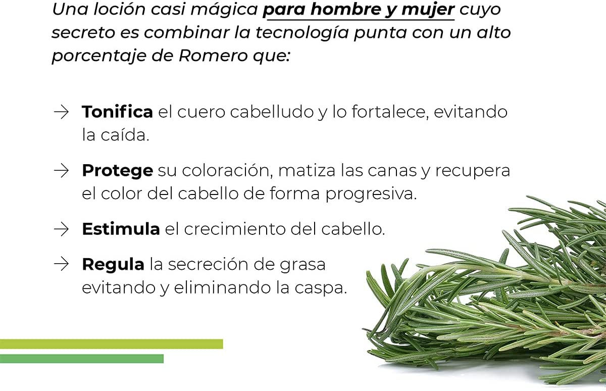 Labnatur Loción Capilar de Romero con Azufre para Canas 250ml - LABNATUR BIO - cosmética