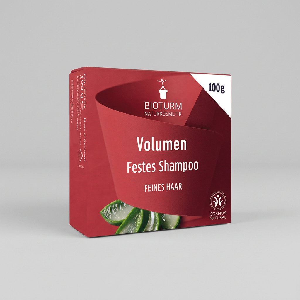 Bioturm Champú Sólido Volumen con Aloe Vera 100g - BIOTURM - cosmética