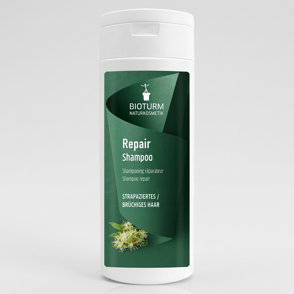 Bioturm Champú Repair con Tilo y Avena para Cabello Dañado 200ml - BIOTURM - cosmética