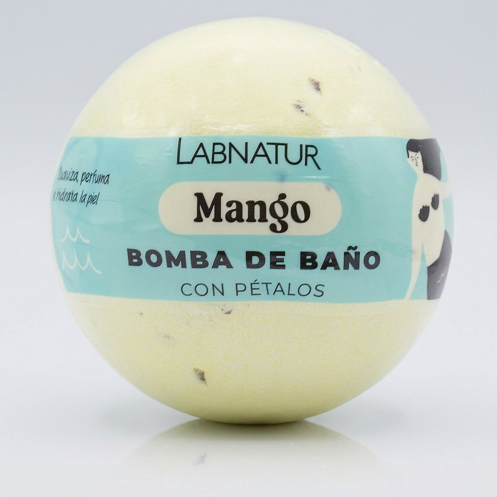 Labnatur Bomba de Baño de Mango con Pétalos 140g - LABNATUR BIO - cosmética