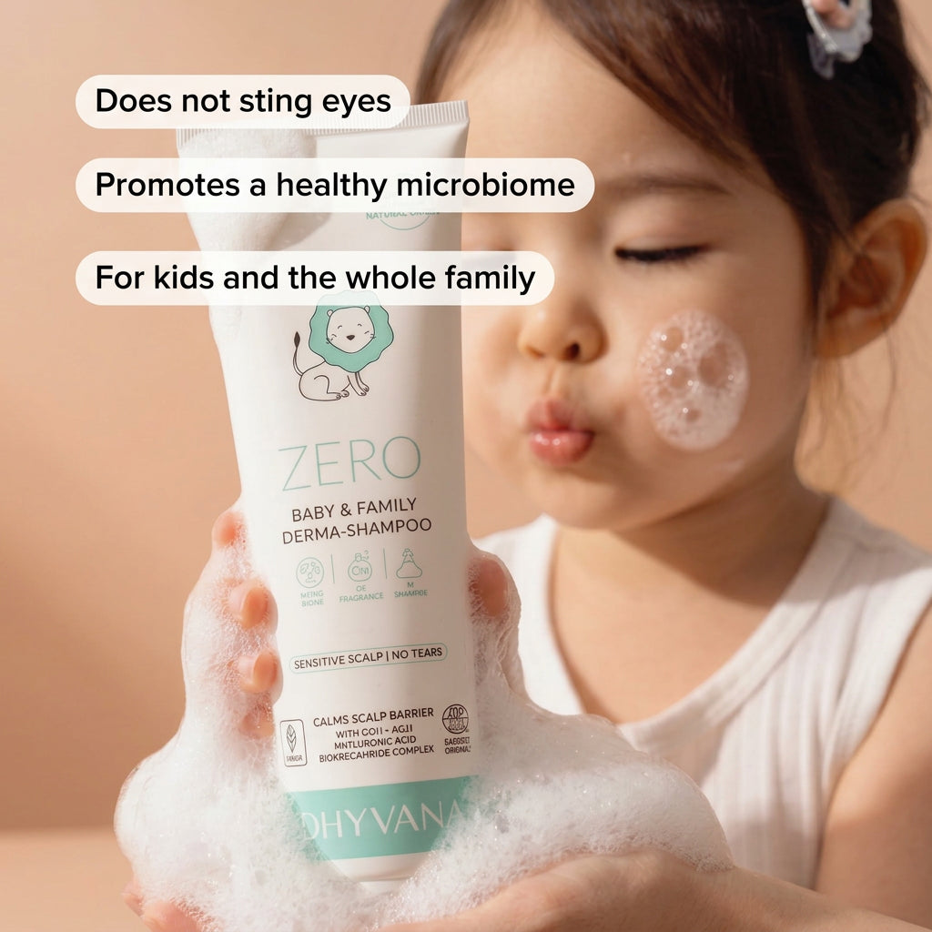 Dhyvana Baby & Family Derma-Shampoo Champú Natural 250ml - DHYVANA - cosmética natural