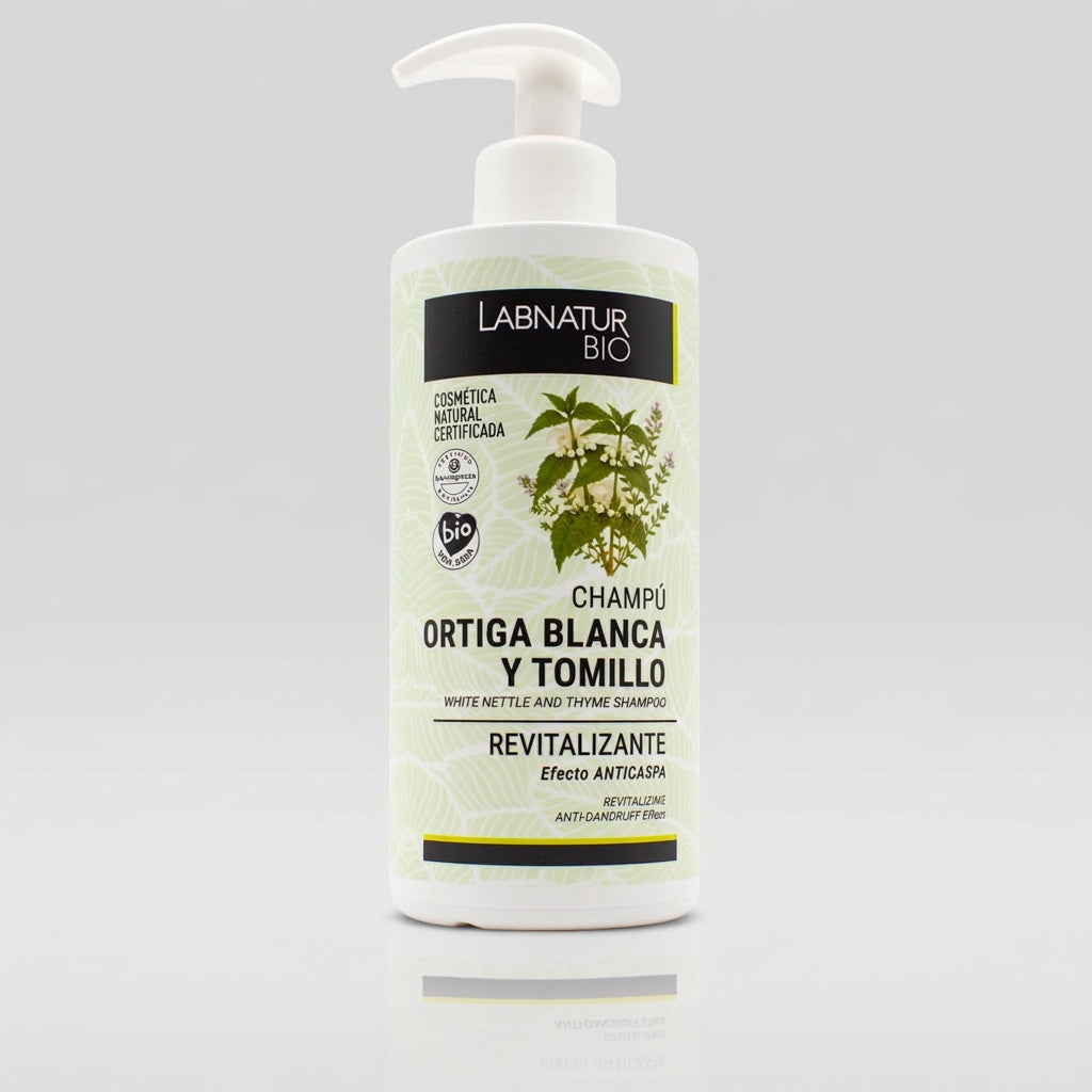 Labnatur Bio Champú de Ortiga Blanca y Tomillo 450ml - LABNATUR BIO - cosmética
