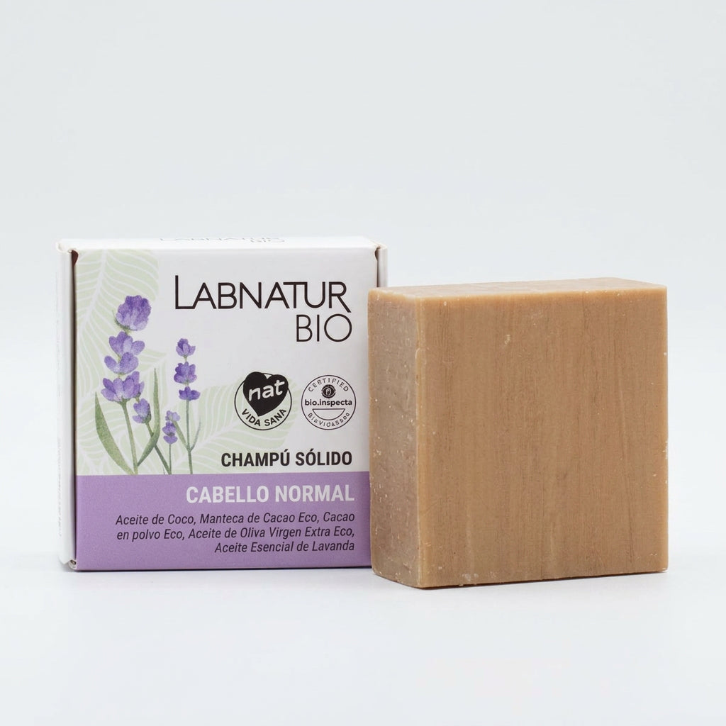 Labnatur Bio Champú Sólido para Cabello Normal 75g - LABNATUR BIO - cosmética