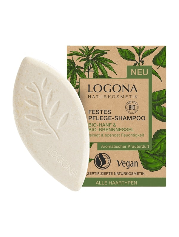 Logona Champu Solido con Cañamo y Ortiga 60gr