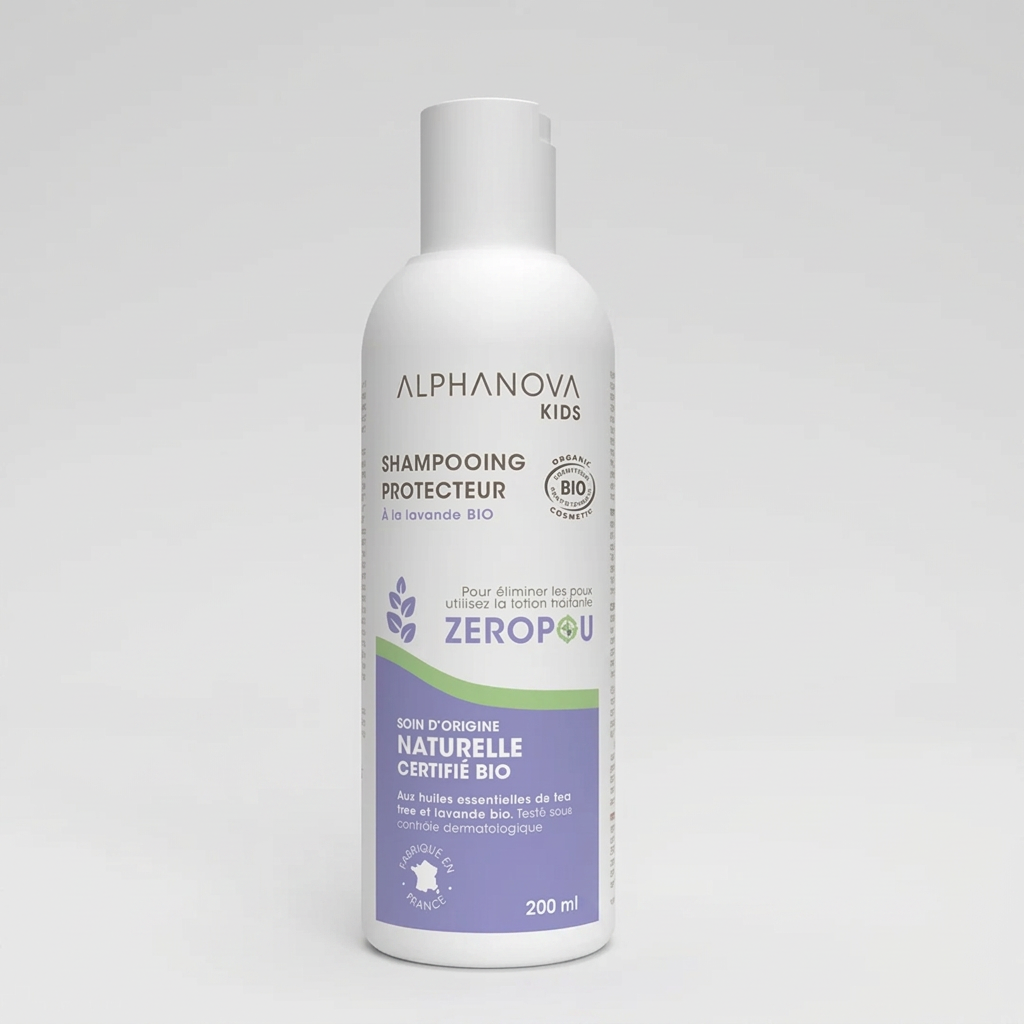 Alphanova Zeropou Champú Antipiojos Bio 200ml - ALPHANOVA - cosmética