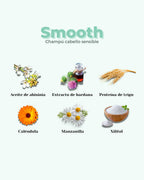 Banbu Champú Sólido Cuero Cabelludo Sensible Smooth 75g - BANBU - cosmética natural
