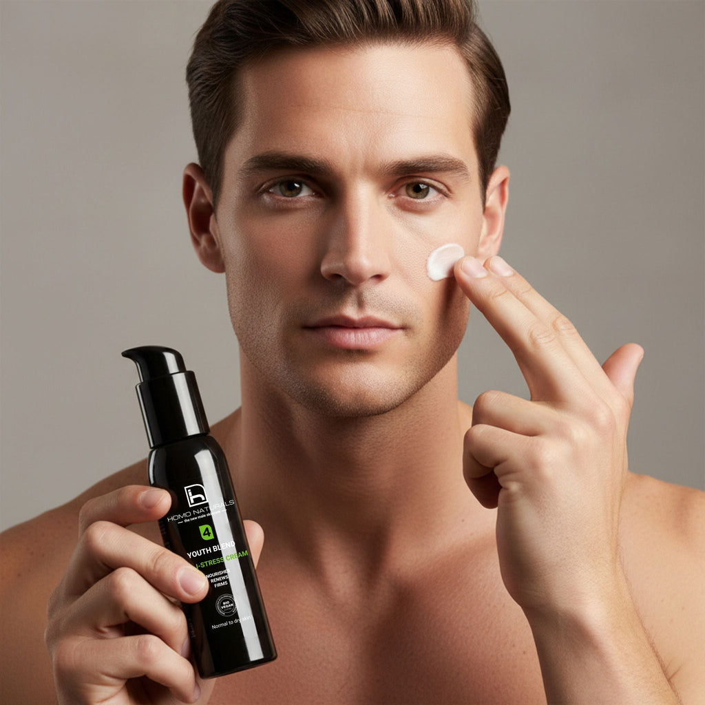 Homo Naturals Youth Blend Crema Facial Piel Normal-Seca 100ml - cómo aplicar