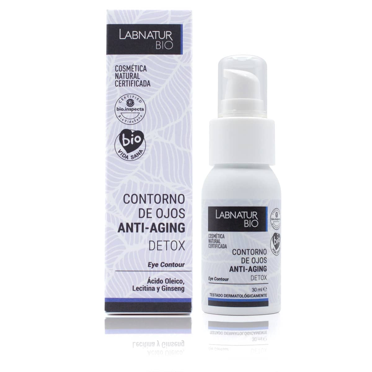 Labnatur Bio Contorno de Ojos con Ginseng y Argán 30ml - LABNATUR BIO - cosmética