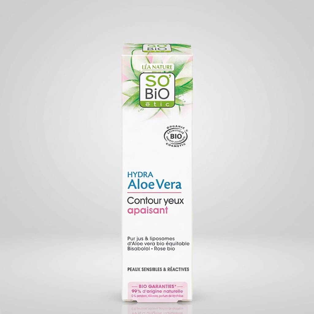 SO'BiO étic Contorno de Ojos de Bisabolol y Aloe Vera 15ml - SO'BIO ETIC - cosmética natural