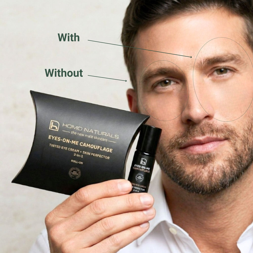 Homo Naturals Eyes On Me Camouflage Corrector Facial y Contorno de Ojos 2 en 1 10ml - foto 4