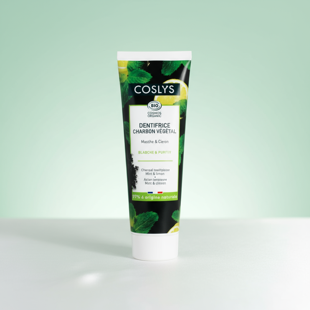 Coslys Dentífrico con Carbón (Sin Fluor) 100ml - COSLYS - cosmética natural