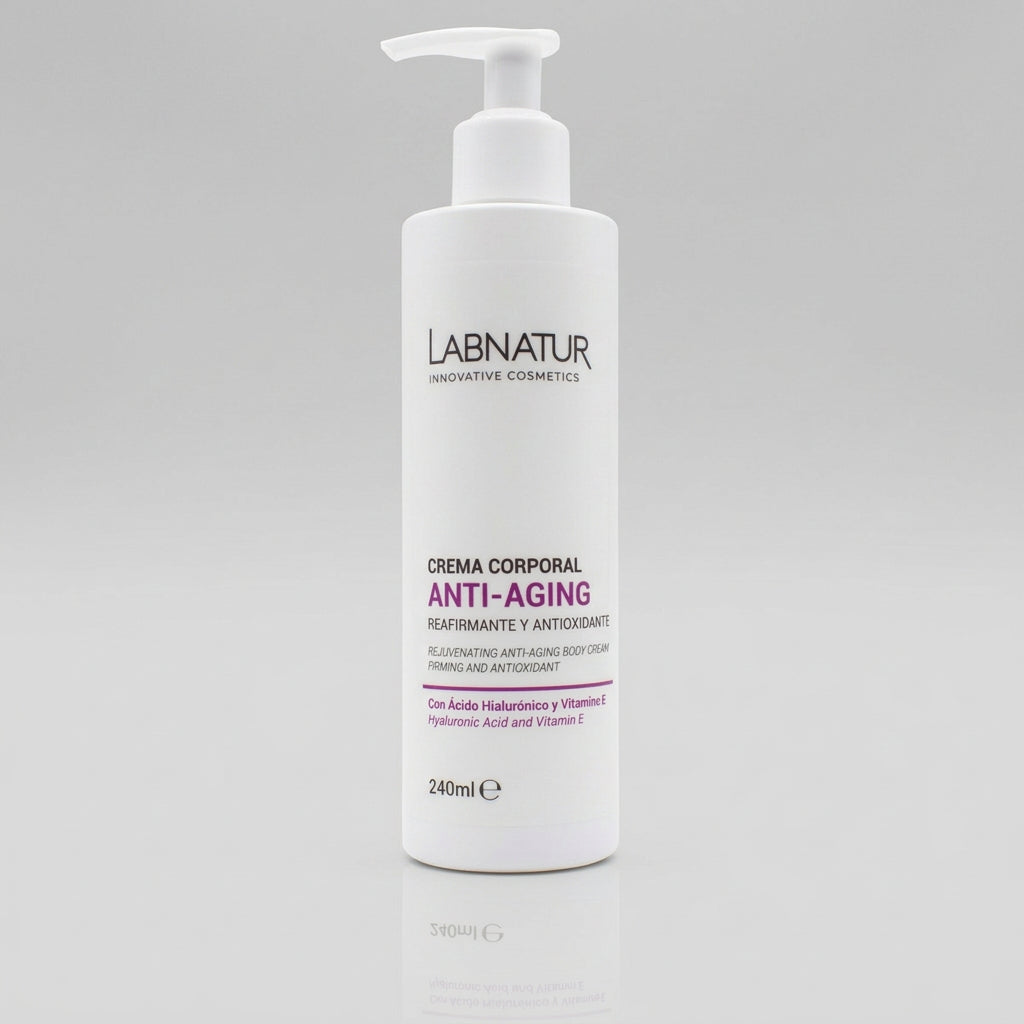 Labnatur Crema Corporal con Ácido Hialurónico y Rosa Mosqueta 240ml - LABNATUR BIO - cosmética
