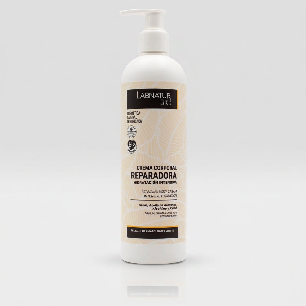 Labnatur Bio Crema Corporal Intensiva de Salvia y Karité 400ml - LABNATUR BIO - cosmética