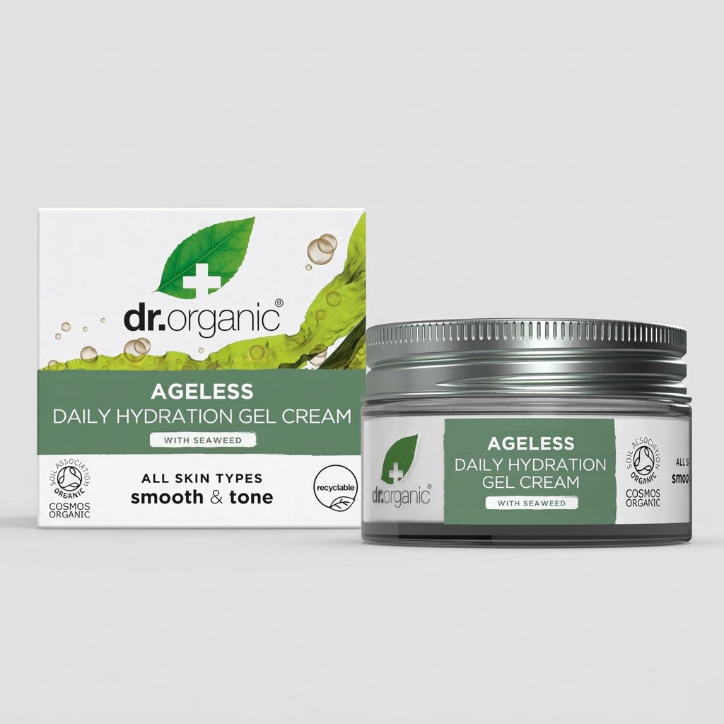 Dr. Organic Siempre Joven Crema de Día en Gel de Algas Marinas 50ml - DR. ORGANIC - cosmética natural
