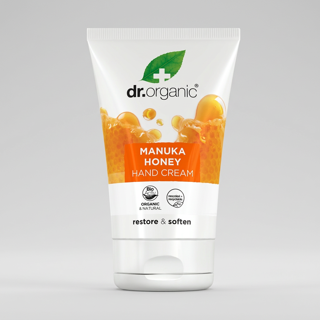 Dr. Organic Crema de Manos y Uñas de Miel de Manuka 125ml - DR. ORGANIC - cosmética natural