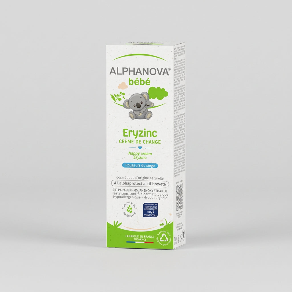 Alphanova Bebé Eryzinc Crema de Pañal 75g - ALPHANOVA - cosmética