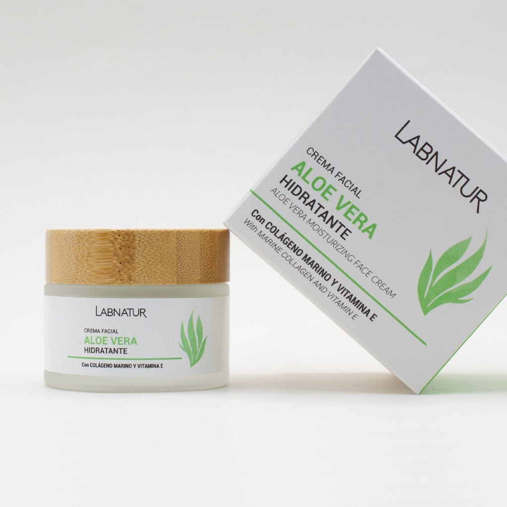 Labnatur Crema Facial de Aloe Vera para Piel Grasa 50ml - LABNATUR BIO - cosmética