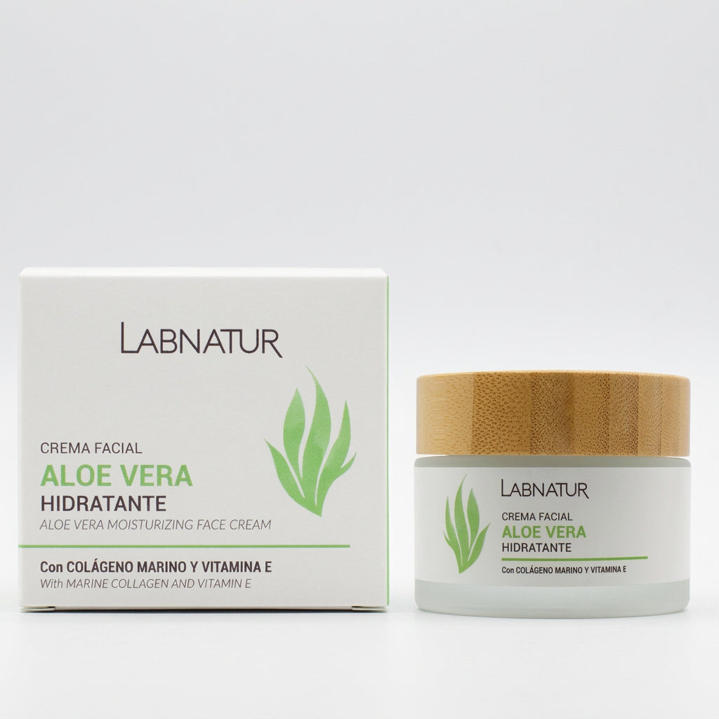 Labnatur Crema Facial de Aloe Vera para Piel Grasa 50ml - LABNATUR BIO - cosmética