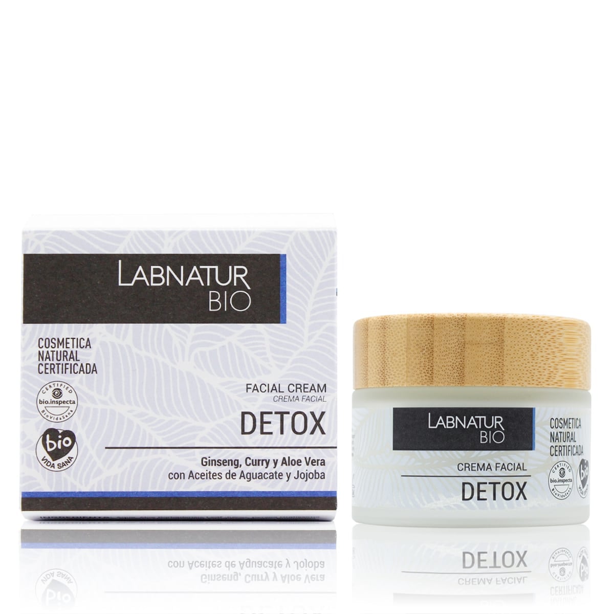 Labnatur Bio Crema Facial de Aguacate, Jojoba y Ginseng 50ml - LABNATUR BIO - cosmética