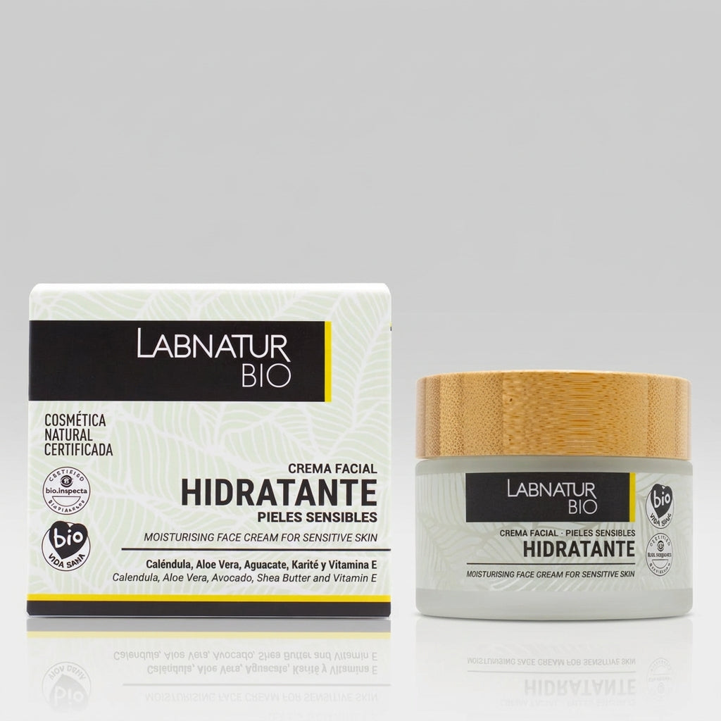 Labnatur Bio Crema Facial Hidratante para Piel Sensible 50ml - LABNATUR BIO - cosmética