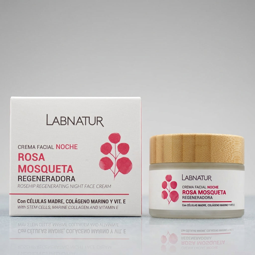Labnatur Crema Facial de Noche de Rosa Mosqueta 50ml - LABNATUR BIO - cosmética