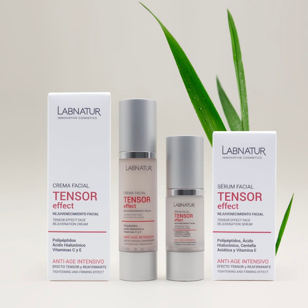 Labnatur Crema Facial Tensor Effect con Péptidos 50ml - LABNATUR BIO - cosmética