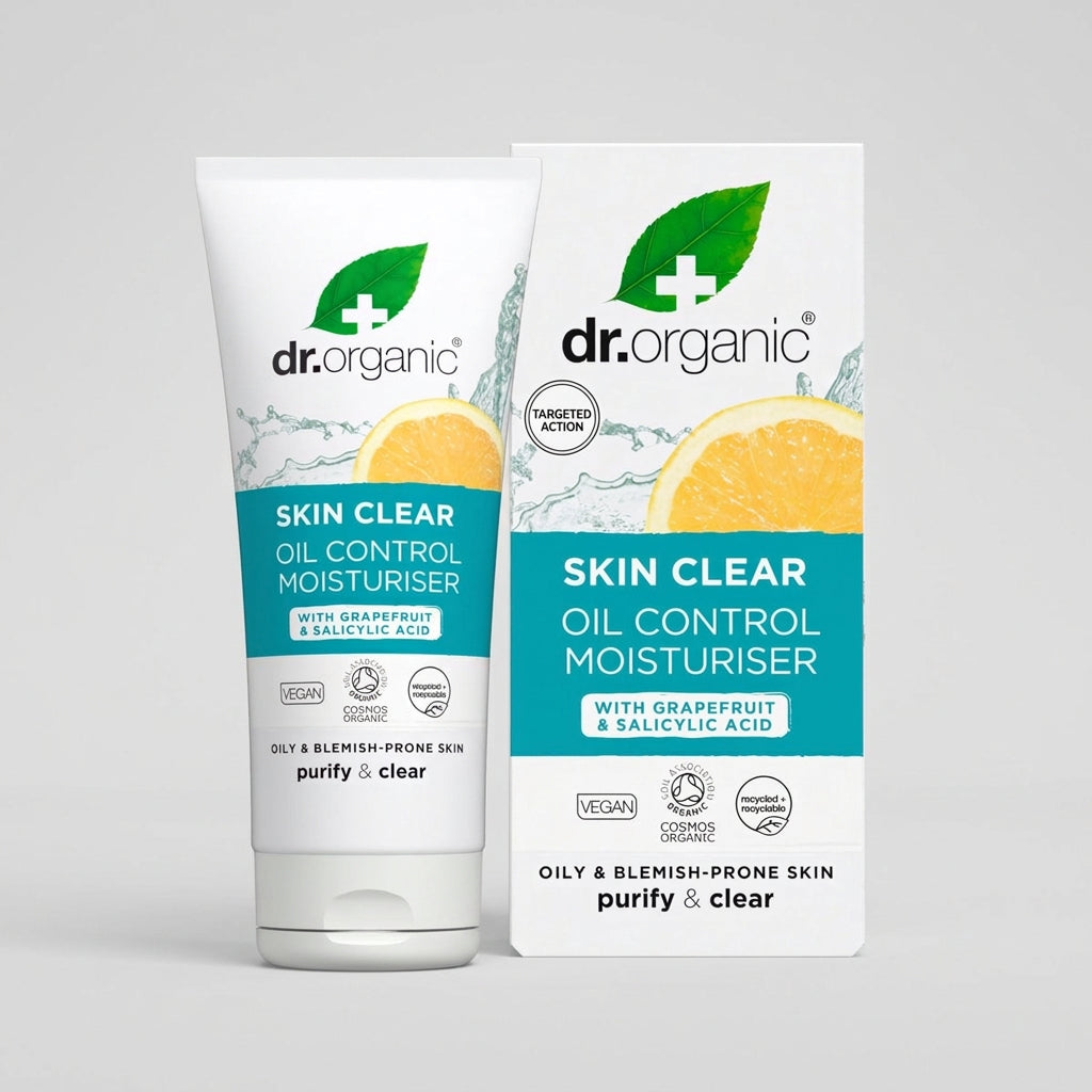 Dr. Organic Skin Clear Crema Hidratante Control de Grasa 50ml - DR. ORGANIC - cosmética