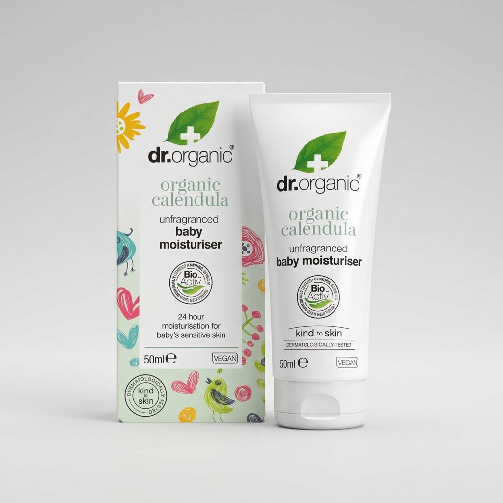 Dr. Organic Crema Hidratante de Caléndula para Bebé 50ml - DR. ORGANIC - cosmética natural