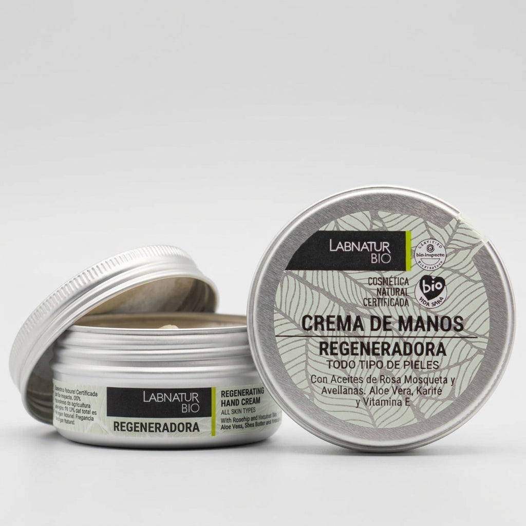 Labnatur Bio Crema de Manos de Rosa Mosqueta y Aloe Vera 50ml - LABNATUR BIO - cosmética
