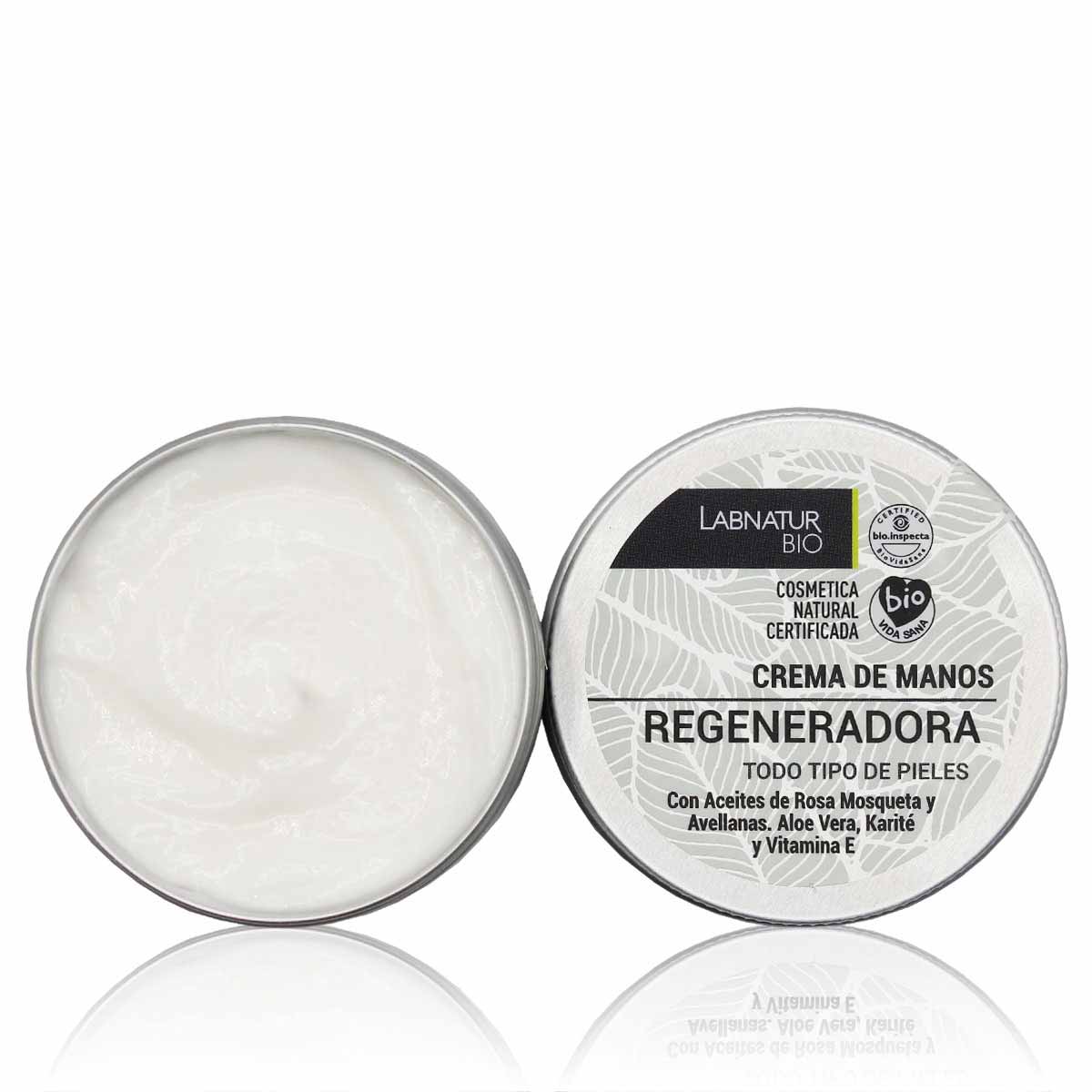 Labnatur Bio Crema de Manos de Rosa Mosqueta y Aloe Vera 50ml - LABNATUR BIO - cosmética