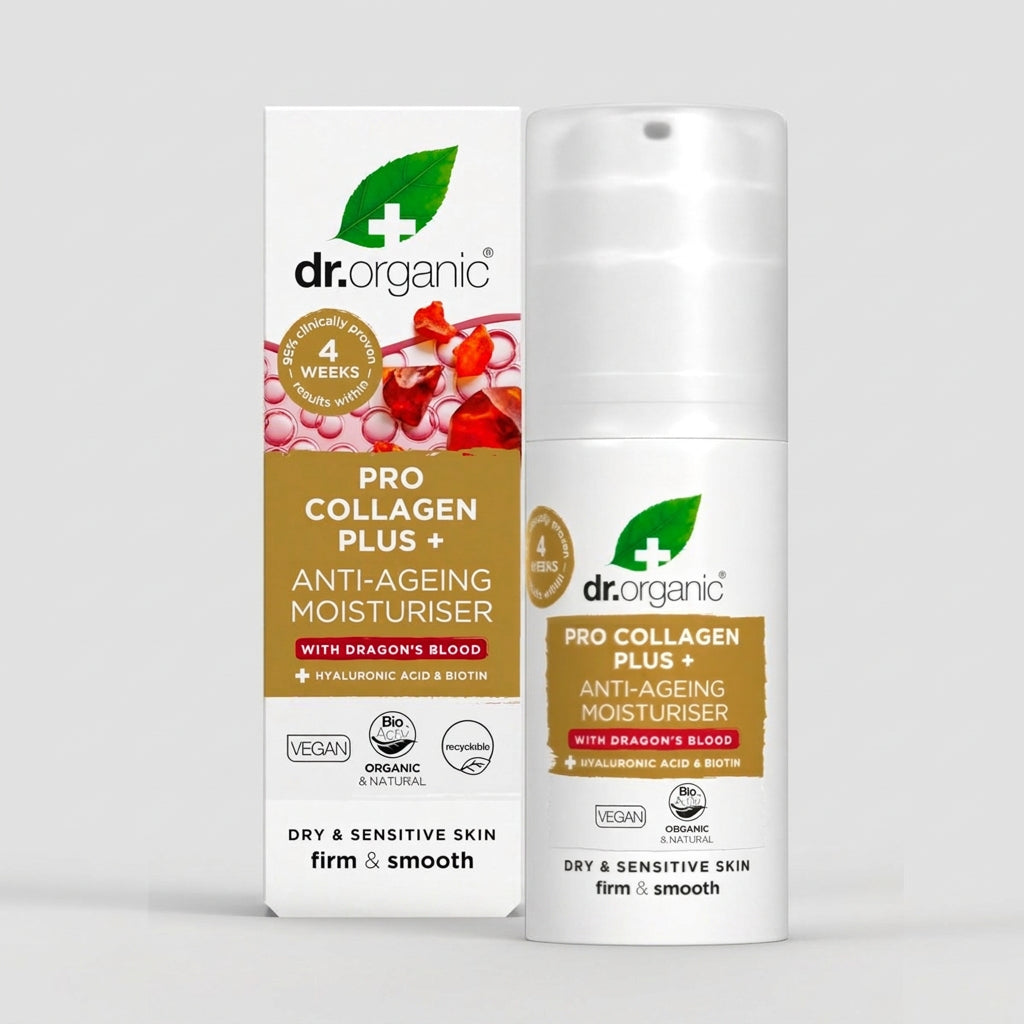 Dr. Organic Crema Pro-Colágeno+ Sangre de Drago 50ml - DR. ORGANIC - cosmética natural