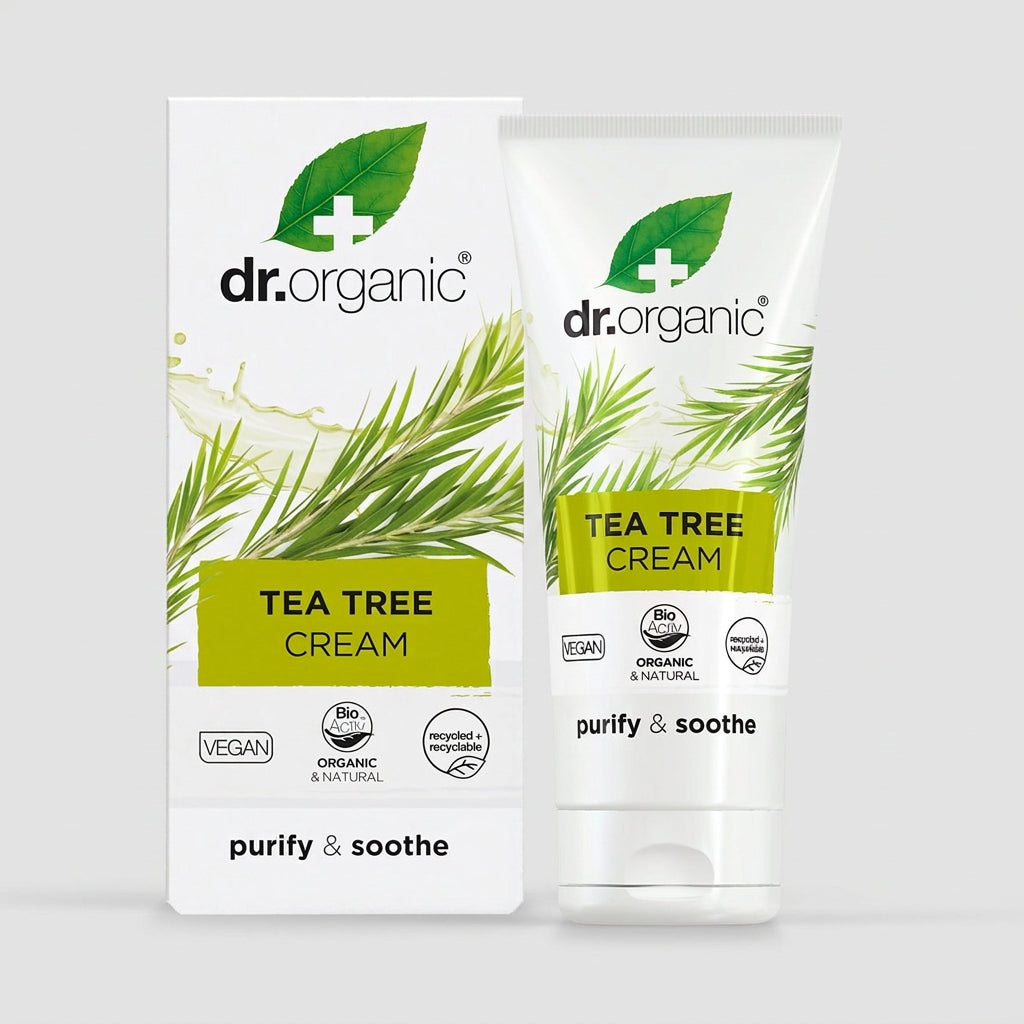 Dr. Organic Crema de Árbol de Té para Piel Grasa 50ml - DR. ORGANIC - cosmética