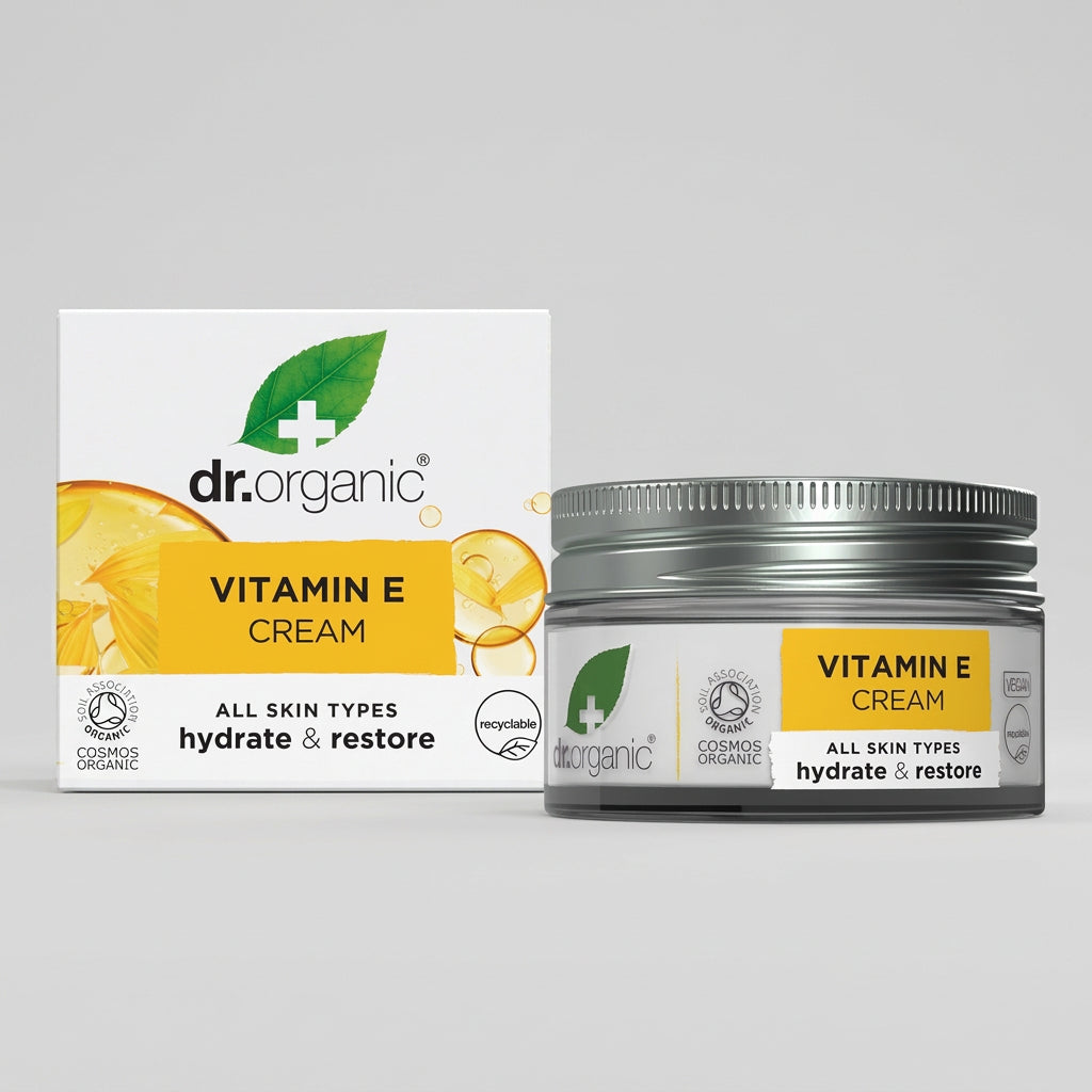 Dr. Organic Crema Hidratante de Vitamina E 50ml - DR. ORGANIC - cosmética