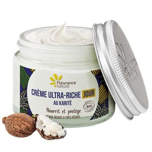 Fleurance Nature Crema de Día Ultra Rica con Karité 50ml - FLEURANCE NATURE - cosmética natural
