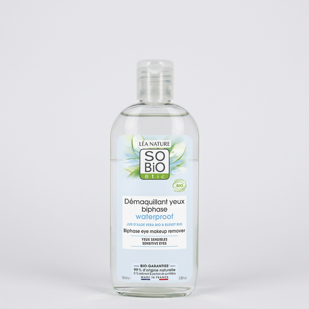 SO'BiO étic Desmaquillante de Ojos Bifásico Waterproof 100ml - SO'BIO ETIC - cosmética natural
