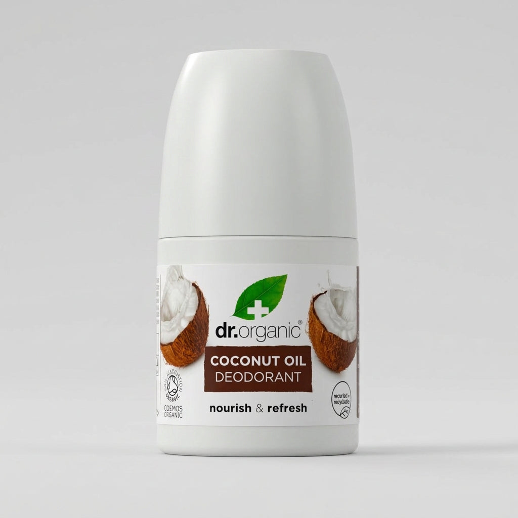 Dr. Organic Desodorante Roll-on de Aceite de Coco 50ml - DR. ORGANIC - cosmética
