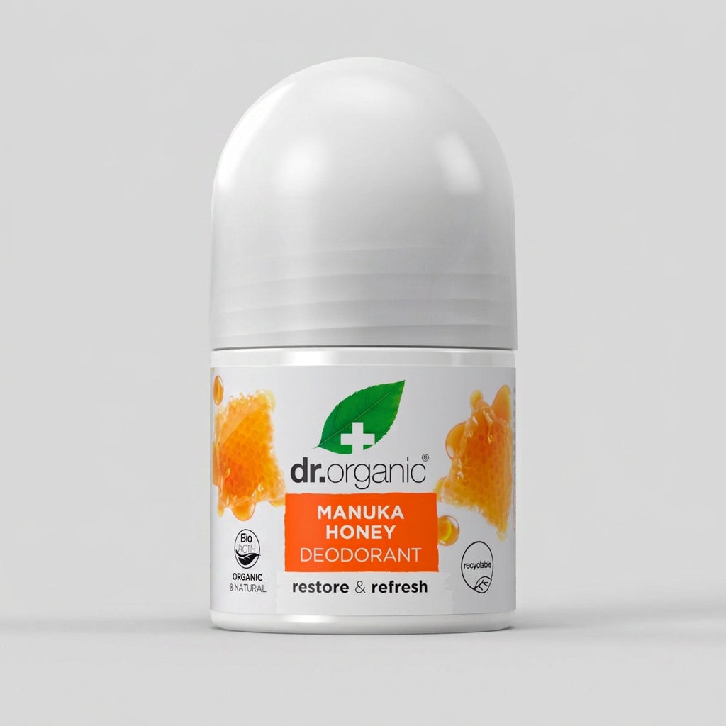 Dr. Organic Desodorante Roll-On de Miel de Manuka 50ml - DR. ORGANIC - cosmética natural