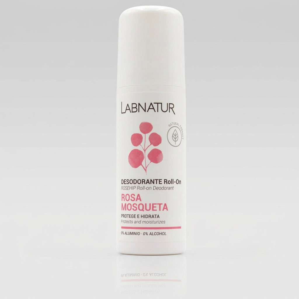 Labnatur Desodorante Roll-On Rosa Mosqueta 75ml - LABNATUR BIO - cosmética