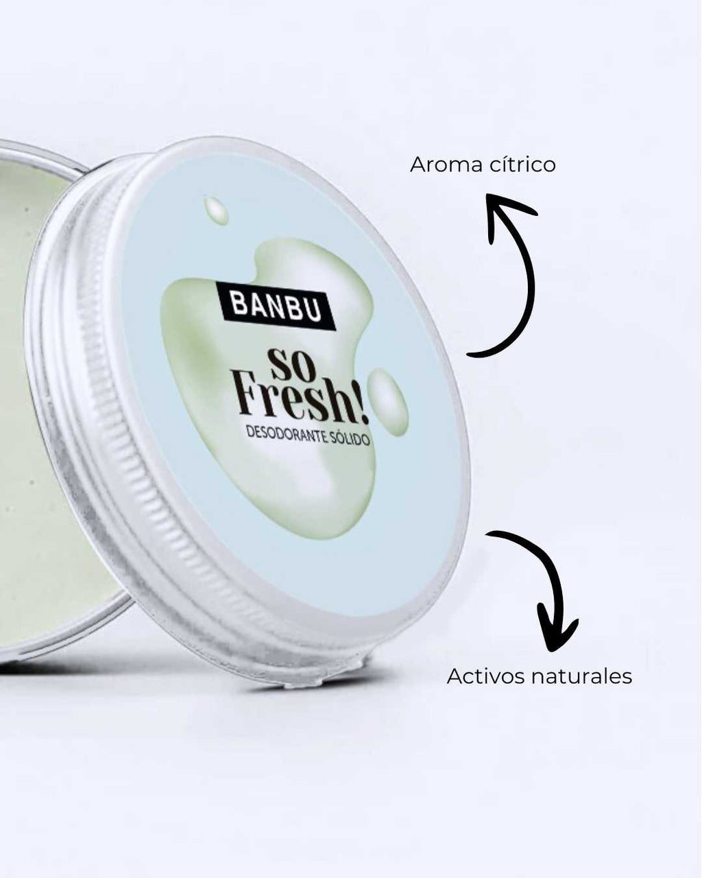 Banbu Desodorante Crema So Fresh 50ml - BANBU - cosmética natural
